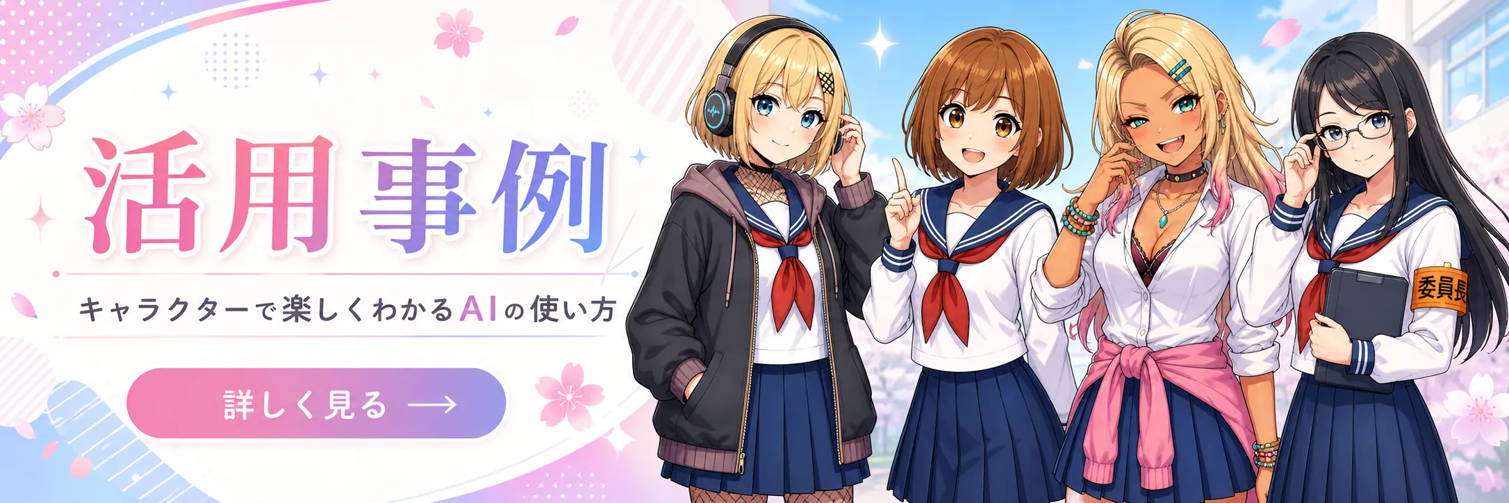 花のAI学園 活用事例