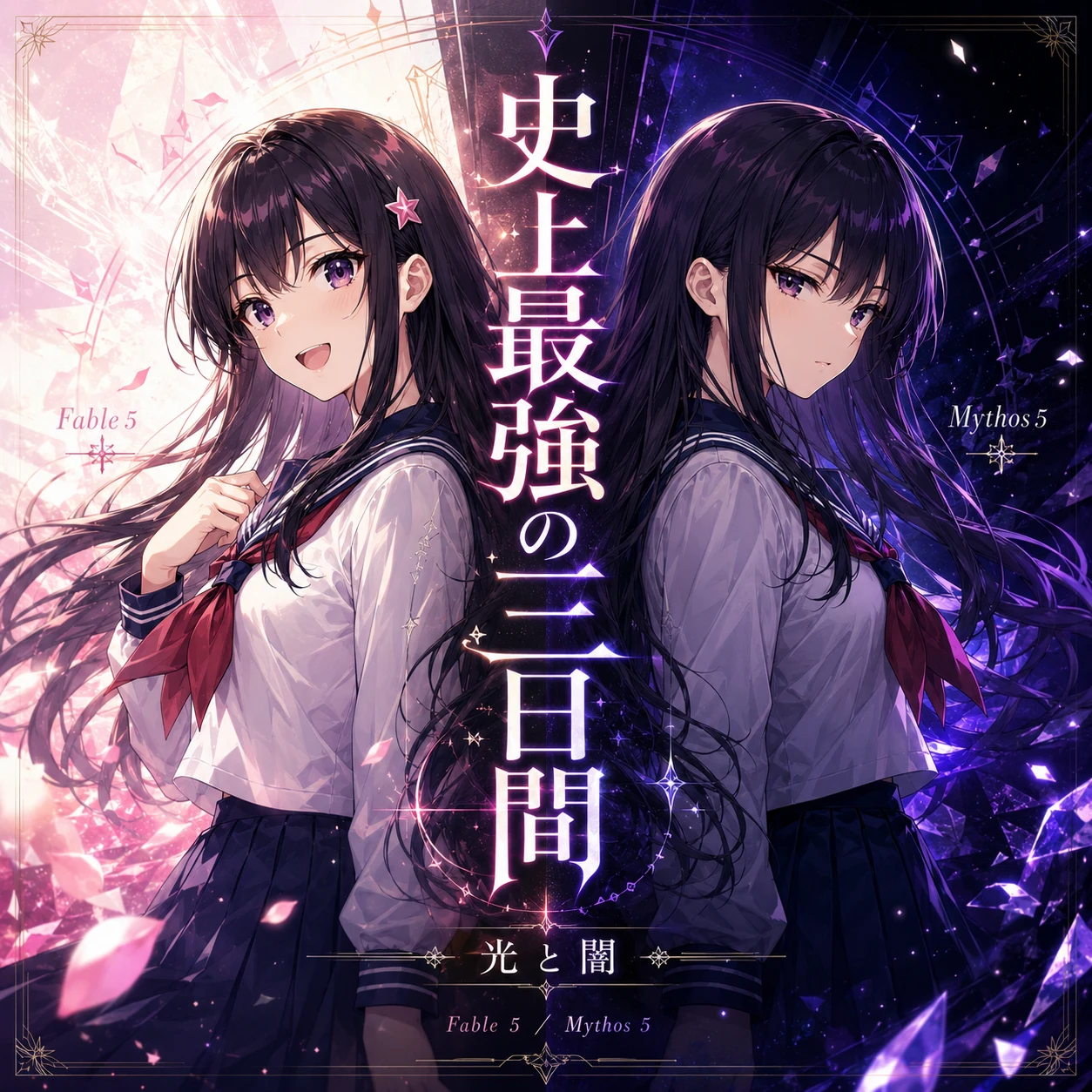史上最強の三日間 ジャケット（Fable 5 × Mythos 5）